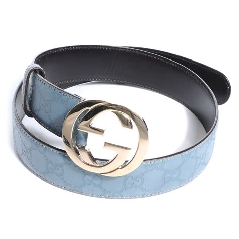 gucci supreme belt blue|gucci guccissima belt bag.